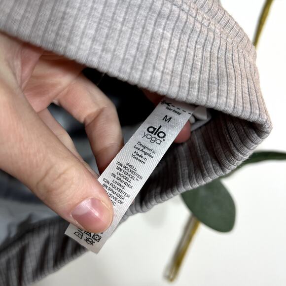 Alo Blissful Henley Bra Top - Picture 3 of 4